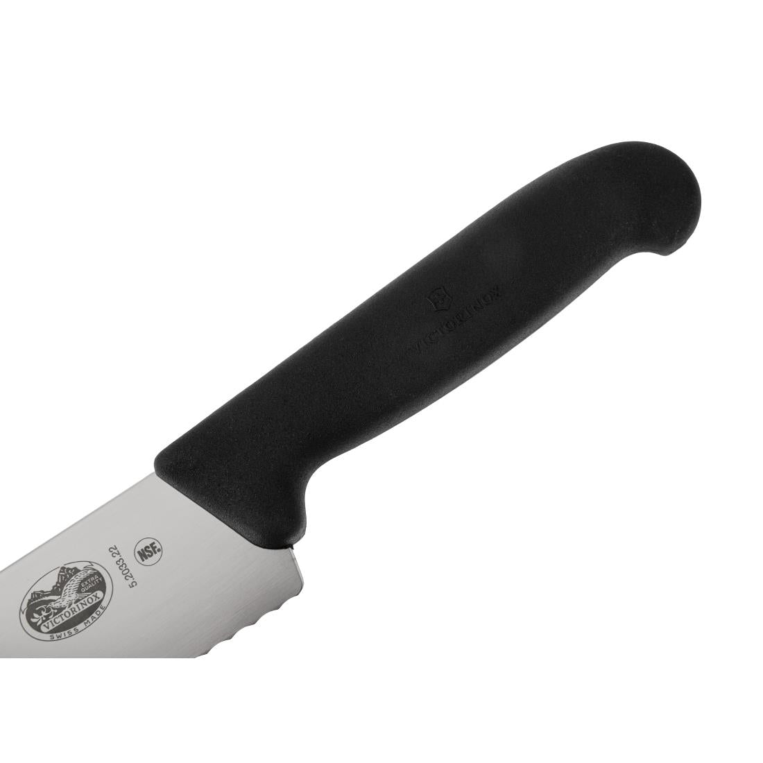 Couteau de cuisine denté Fibrox Victorinox 220mm - Victorinox - CC266