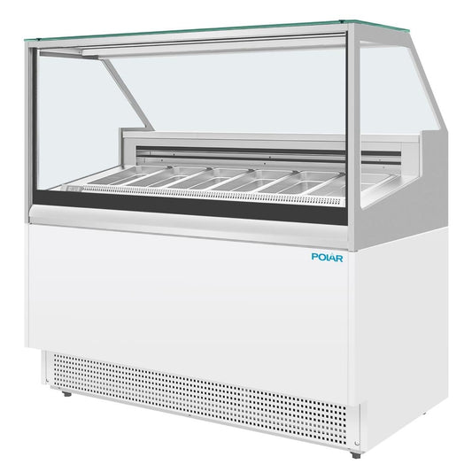 Vitrine à glace Polar Série U 149L 6 bacs - Polar - UA058