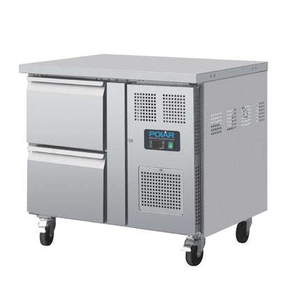 Table réfrigérée GN 1/1 ventilée 2 tiroirs Polar Série U - Polar - DA546