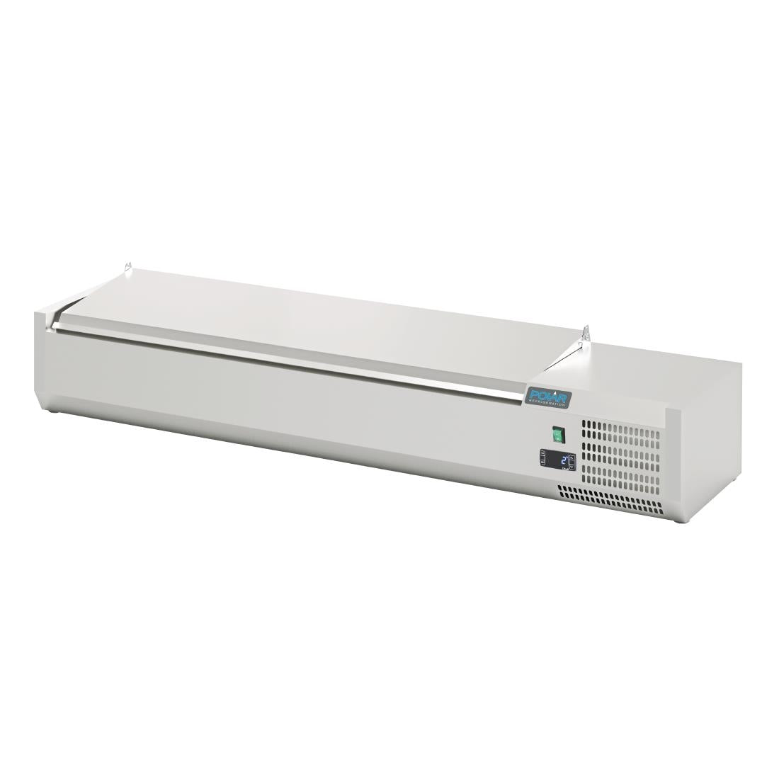 Saladette à poser avec couvercle Polar Série G 6x GN 1/4 - Polar - DA680