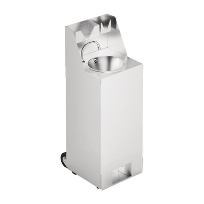 Station de lavage des mains mobile avec crédence IMC 10L - IMC - DA248