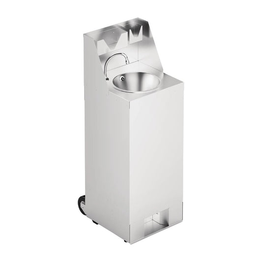 Station de lavage des mains mobile avec crédence IMC 10L - IMC - DA248