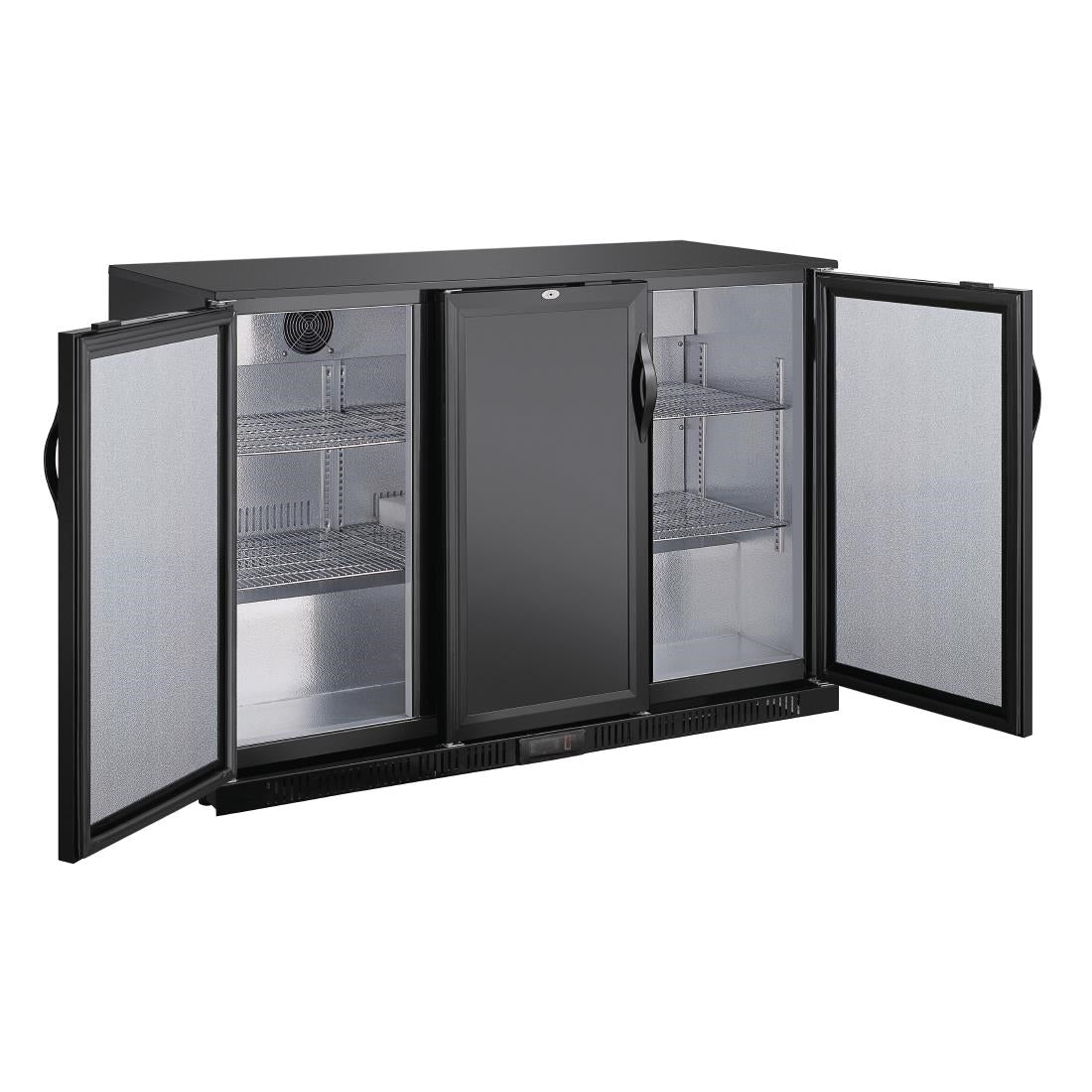 Arrière-bar trois portes pleines Polar Série G 850mm 320L - Polar - GE999