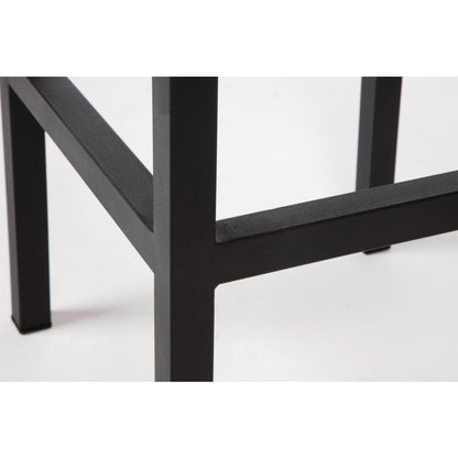 Tabourets de bar en acier et acacia Bolero (lot de 2) - Bolero - DS156