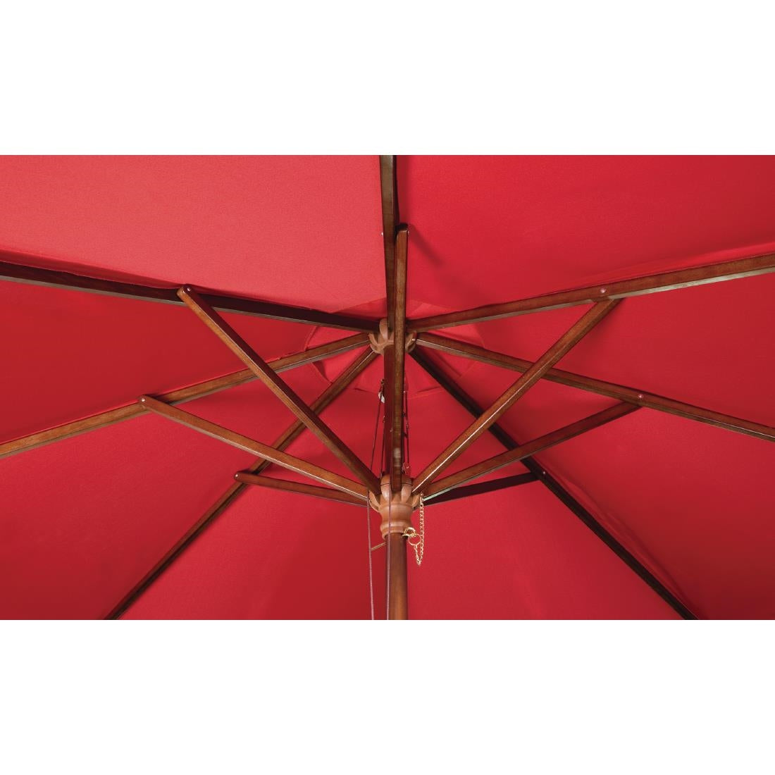 Parasol rond Bolero 3m rouge - Bolero - GL305