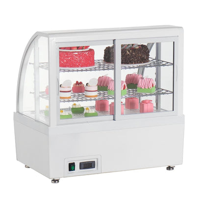 Vitrine réfrigérée de comptoir Polar série C blanche 100L - Polar - CU637