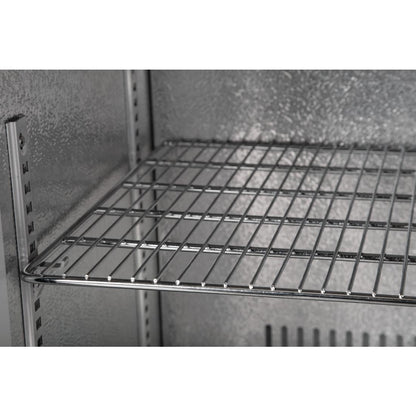 Arrière-bar deux portes coulissantes Polar Série G noir 208L - Polar - GL003
