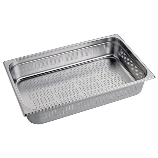 Bac inox perforé GN1/1 Gastro M 100mm - Gastro M - GR735