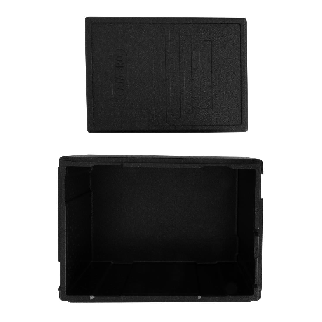 Conteneur isotherme ouverture sur le dessus Cambro GoBox EPP noir 80L - Cambro - DW582