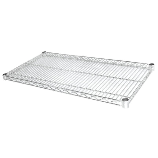 Lot de 2 étagères métalliques Vogue 1220x 457mm - Vogue - U890