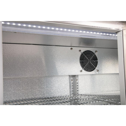 Arrière-bar trois portes pivotantes Polar Série G inox 330L - Polar - GL009