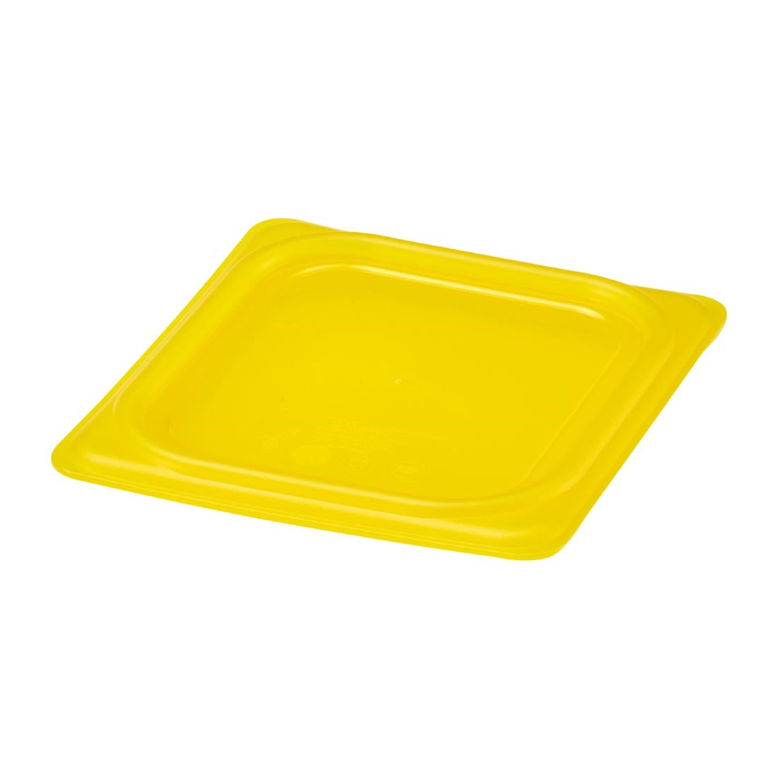 Couvercle hermétique en polypropylène GN 1/6 Cambro Safetrak IML jaune - Cambro - JN545