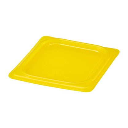 Couvercle hermétique en polypropylène GN 1/6 Cambro Safetrak IML jaune - Cambro - JN545