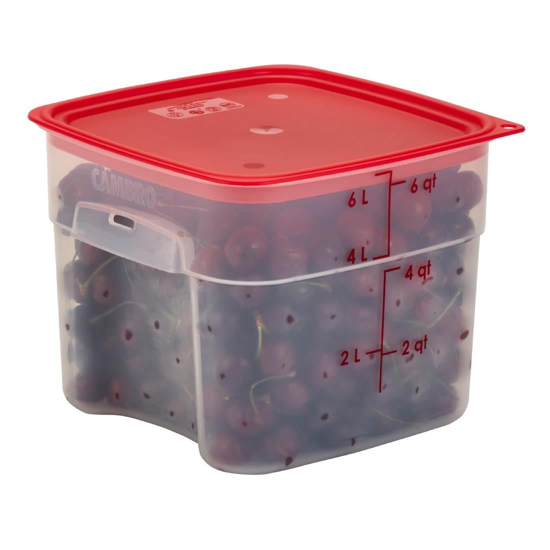 Boîte en polypropylène Cambro FreshPro CamSquare 5,7 L - Cambro - JM722