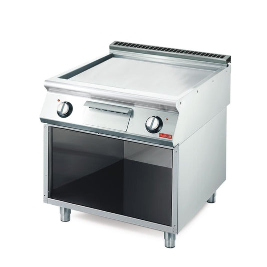 Plancha électrique plaque lisse chromée GM70/80FTES-CR Gastro M 700 plus - Gastro M - GN102