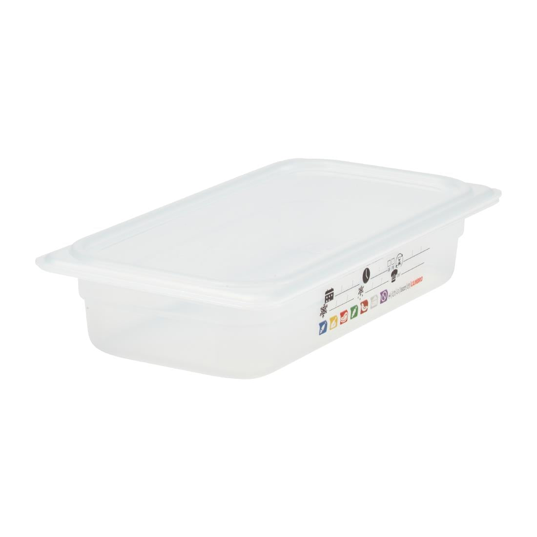 Bac en polypropylène Cambro Safetrak IML GN 1/3 65mm - Cambro - JN508