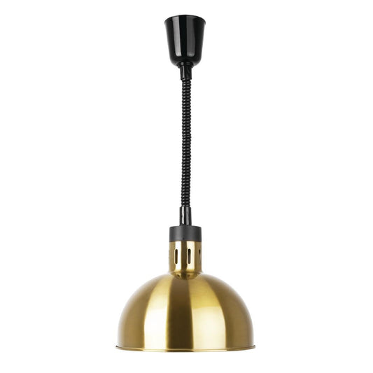 Lampe chauffante dôme rétractable Buffalo finition dorée - Buffalo - DY462