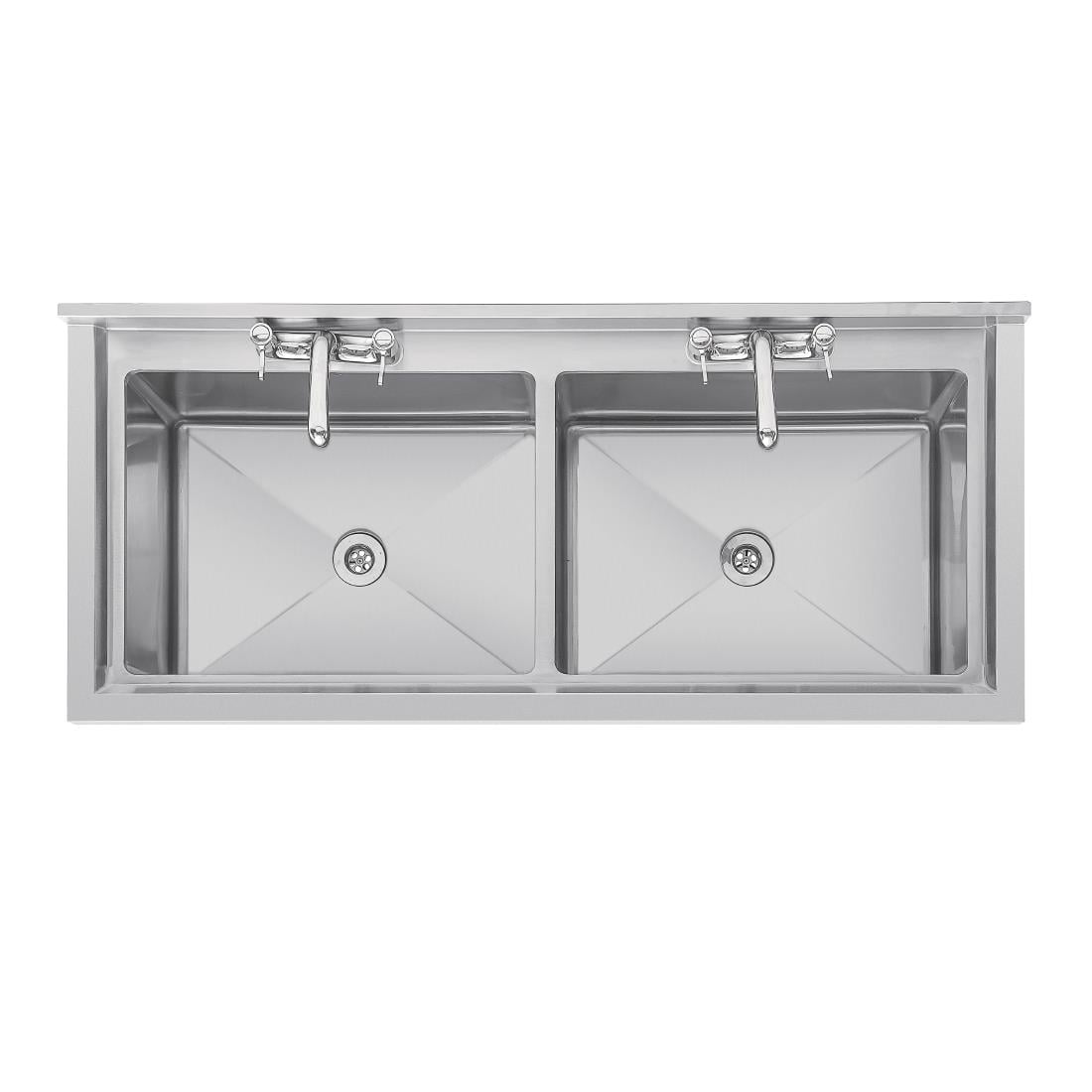 Double évier profond Vogue 1410 x 600mm - Vogue - CF406
