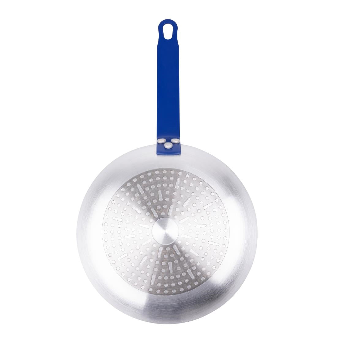 Poêle en aluminium antiadhésive Hygiplas Teflon Platinum Plus 240mm bleue - Hygiplas - HT971
