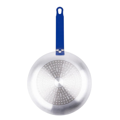 Poêle en aluminium antiadhésive Hygiplas Teflon Platinum Plus 240mm bleue - Hygiplas - HT971