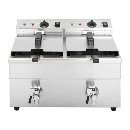 Friteuse induction double Buffalo 2 x 3 kW - Buffalo - CT012