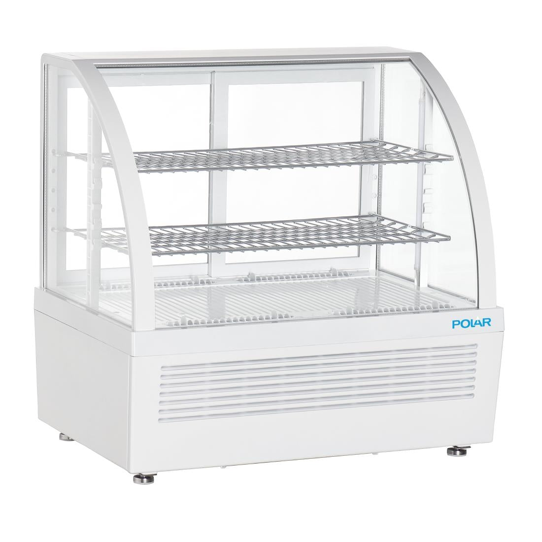 Vitrine réfrigérée de comptoir Polar série C blanche 100L - Polar - CU637