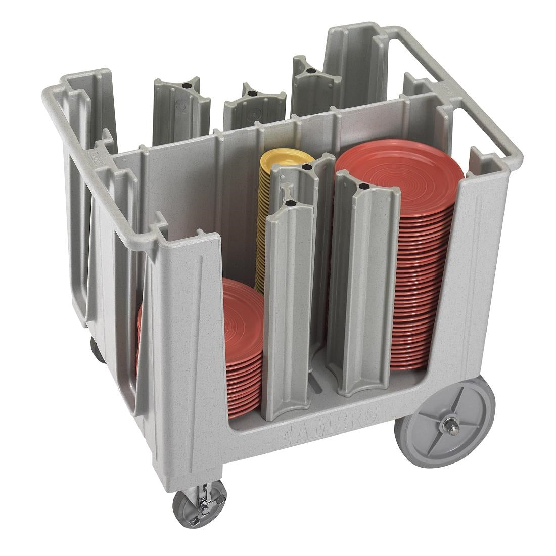 Chariot ajustable à assiettes Cambro Série S gris moucheté - Cambro - CJ636