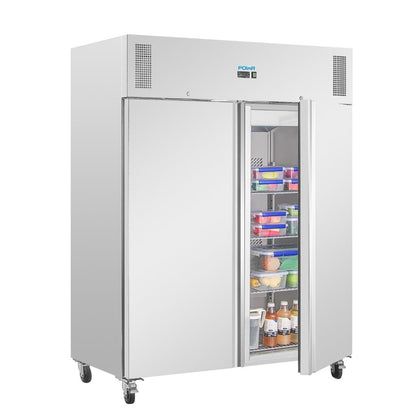 Armoire réfrigérée positive 2 portes Polar série U 1300L - Polar - UA052