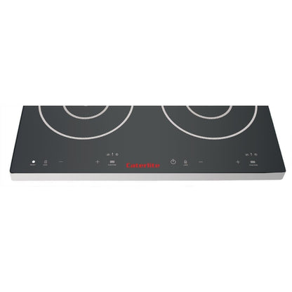 Double plaque de cuisson induction à commande tactile Caterlite 3 kW - Caterlite - DF824