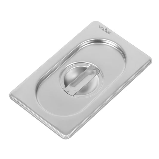 Couvercle inox 18/10 professionnel Vogue GN 1/9 - Vogue - DW460
