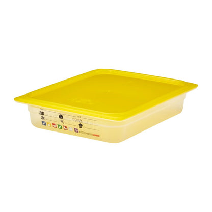 Bac en polypropylène Cambro Safetrak IML GN 1/2 65mm - Cambro - JN504
