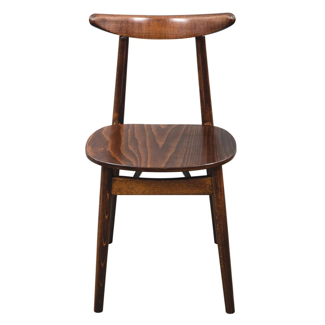 Chaises en bois courbé Fameg Cowhorn noyer naturel (lot de 2) - Fameg - CW008