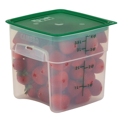 Boîte en polypropylène Cambro FreshPro CamSquare 3,8L - Cambro - JM721