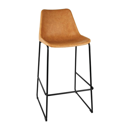 Tabouret haut Bolero Rodeo camel - Bolero - FB885