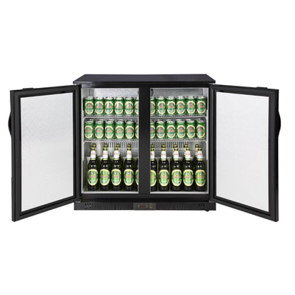 Arrière-bar deux portes pleines Polar Série G 850mm 198L - Polar - GE998
