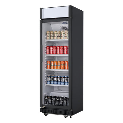 Vitrine positive avec bandeau lumineux Nisbets Essentials 346L - Nisbets Essentials - CJ794