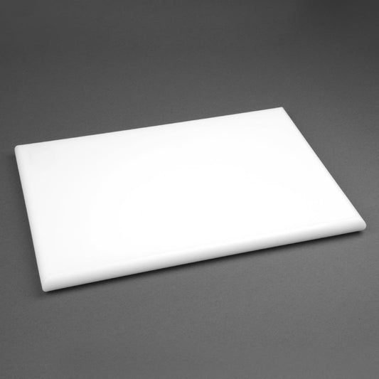 Planche à découper épaisse haute densité Hygiplas blanche - Hygiplas - J038
