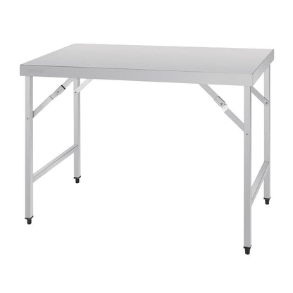 Table pliante inox Vogue 1200mm - Vogue - CB905