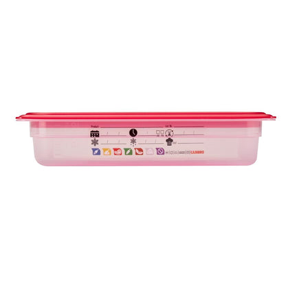 Bac en polypropylène Cambro Safetrak IML GN 1/3 65mm - Cambro - JN508