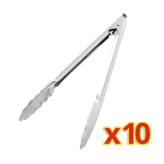 OFFRE GROS VOLUME Pinces de service Vogue 255mm (lot de 10) - Vogue - S633