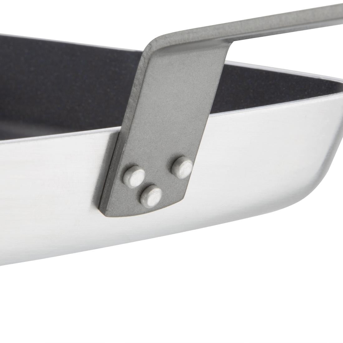 Poêle antiadhésive carrée fond rainuré Vogue 240mm - Vogue - DL942