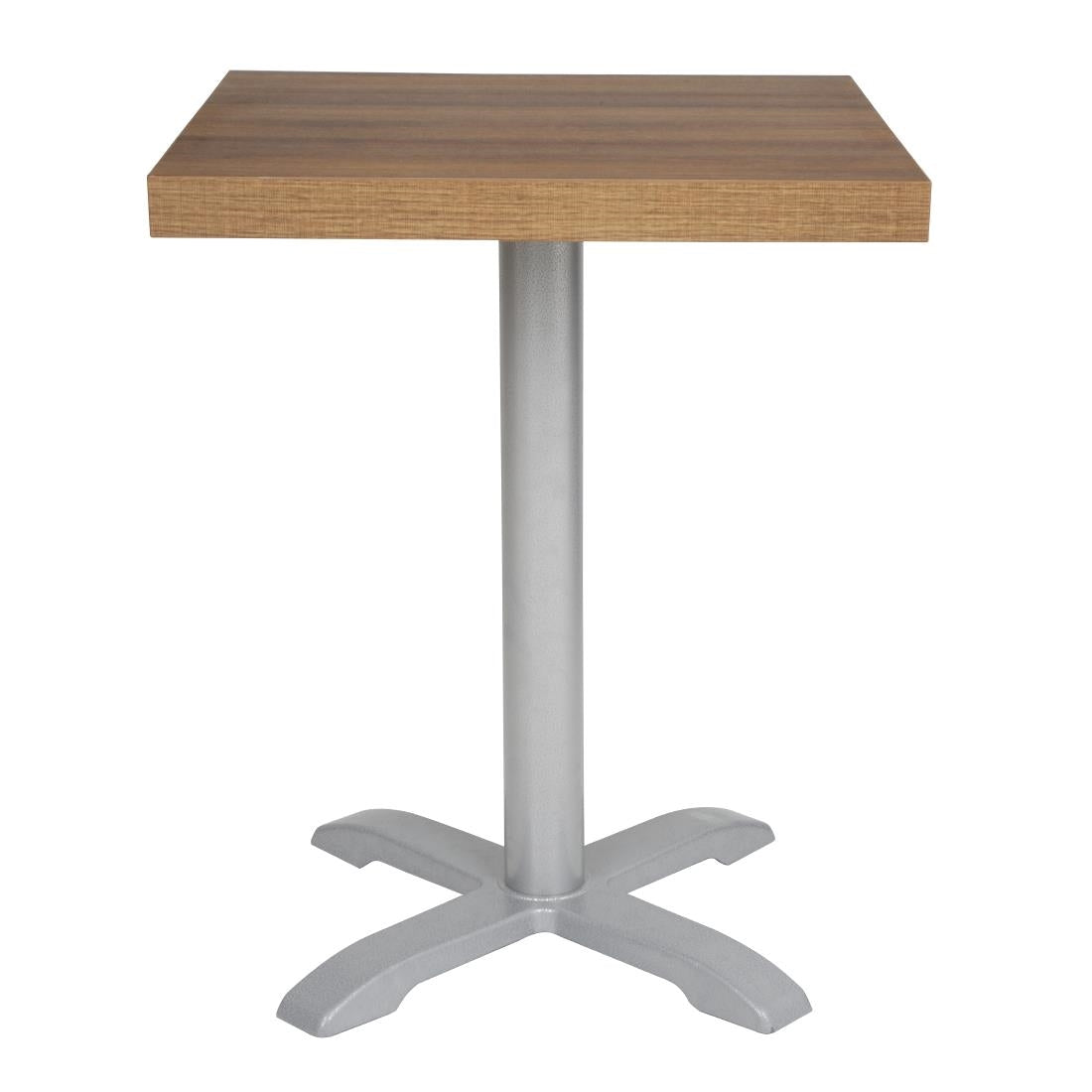 Plateau de table carré Bolero 600mm effet bois chêne rustique - Bolero - GR324
