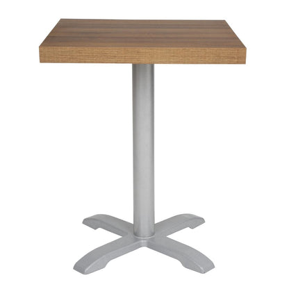 Plateau de table carré Bolero 600mm effet bois chêne rustique - Bolero - GR324