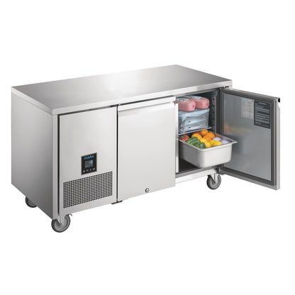 Table réfrigérée négative 2 portes Polar Serie U Premium 267L - Polar - UA006