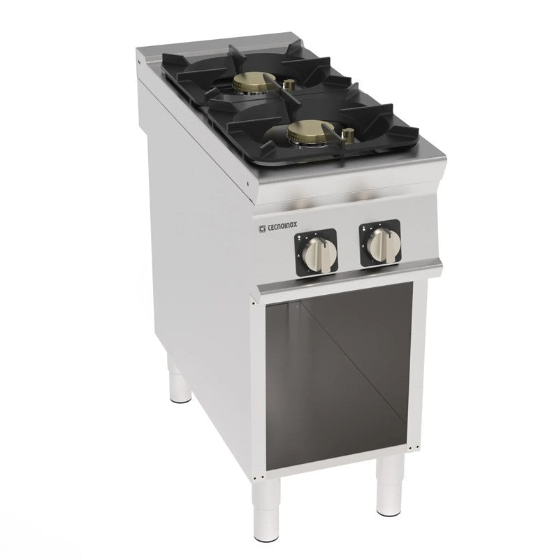 Elément monobloc 2 feux vifs super sur placard ouvert - Tecnoinox