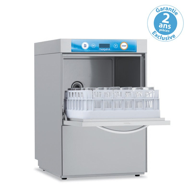NIAGARA - Lave-verres avec adoucisseur - Panier 400 x 400 mm - Elettrobar