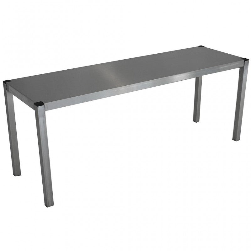 Etagère du chef à poser en inox - 1 niveau - Profondeur 300 mm - Longueur 1200 mm - Nosem