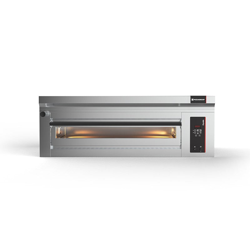 Four à pizza électrique 1 chambre 6 pizzas à commandes digitales - Gamme Pyralis - Pizza Group