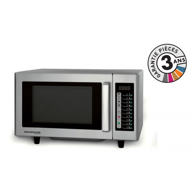 Four micro-onde professionnel - 23 L - 1000 W - Menumaster