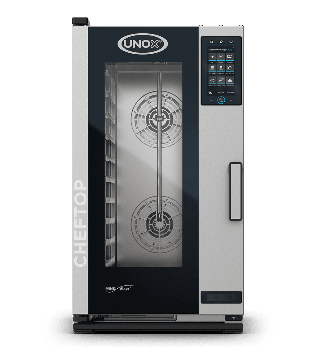 Four UNOX CHEFTOP MIND.Maps & CHEFLUX – XECC-1013-EPRM